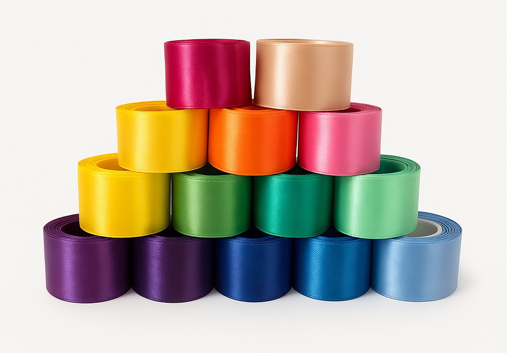 Печать на сатиновой ленте